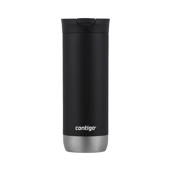 Contigo 16 oz. Huron 2.0 SnapSeal Stainless Steel Travel Mug - Licorice [R8ZK]